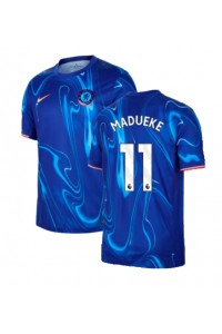 Chelsea Noni Madueke #11 Voetbaltruitje Thuis tenue 2024-25 Korte Mouw